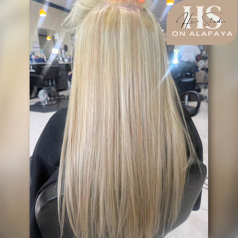 during Color and keratin